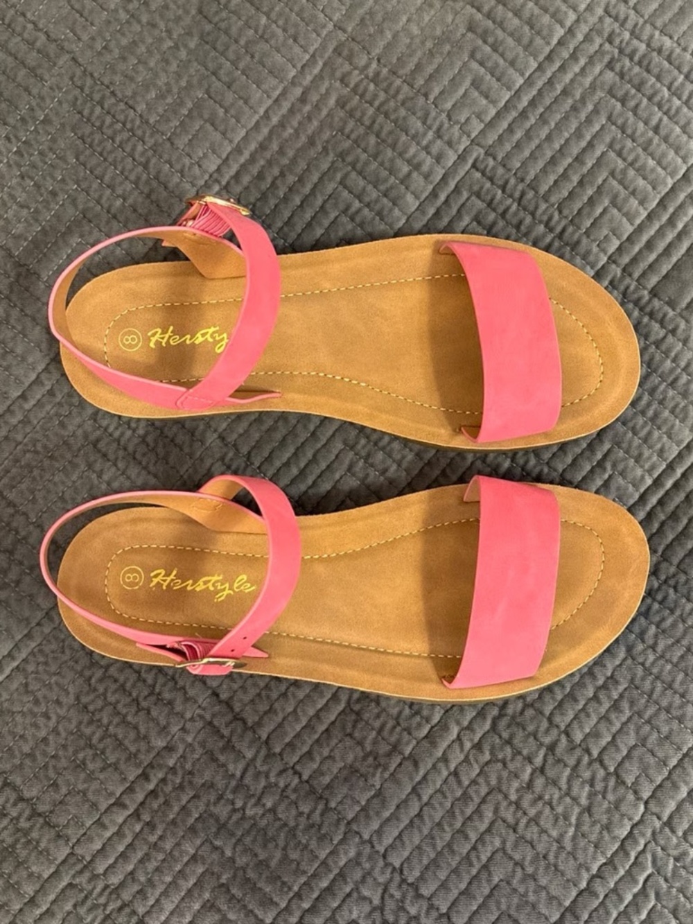 Herstyle pink sandals